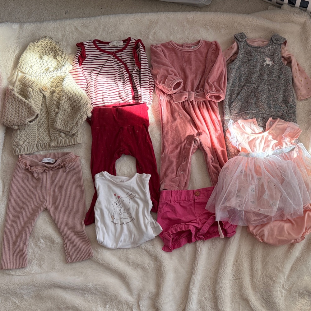 Assorted Baby Girl Clothing Set